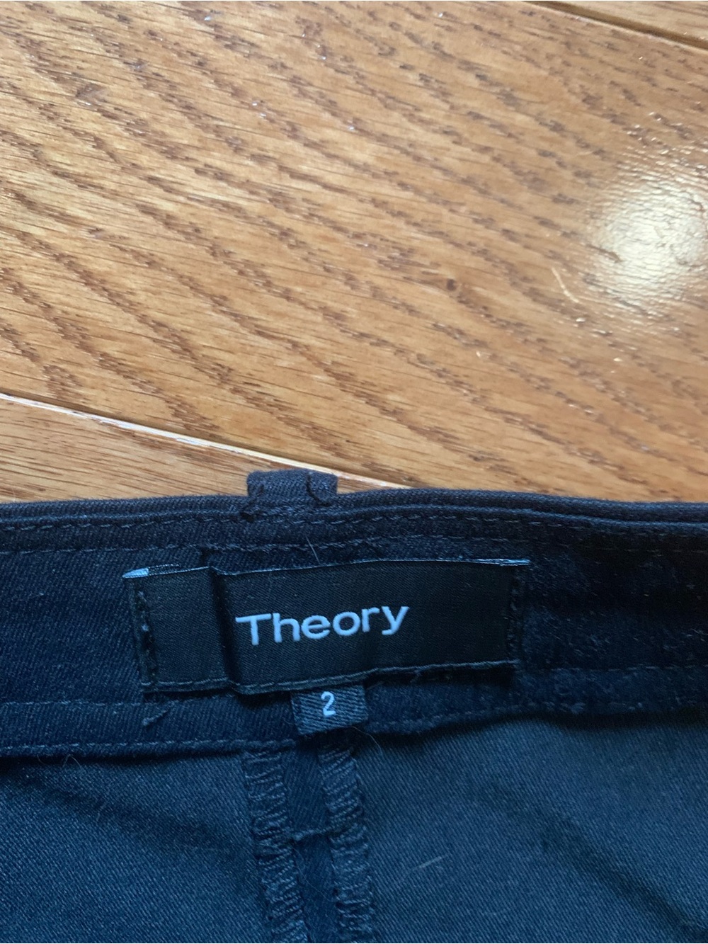 Theory Black Skirt